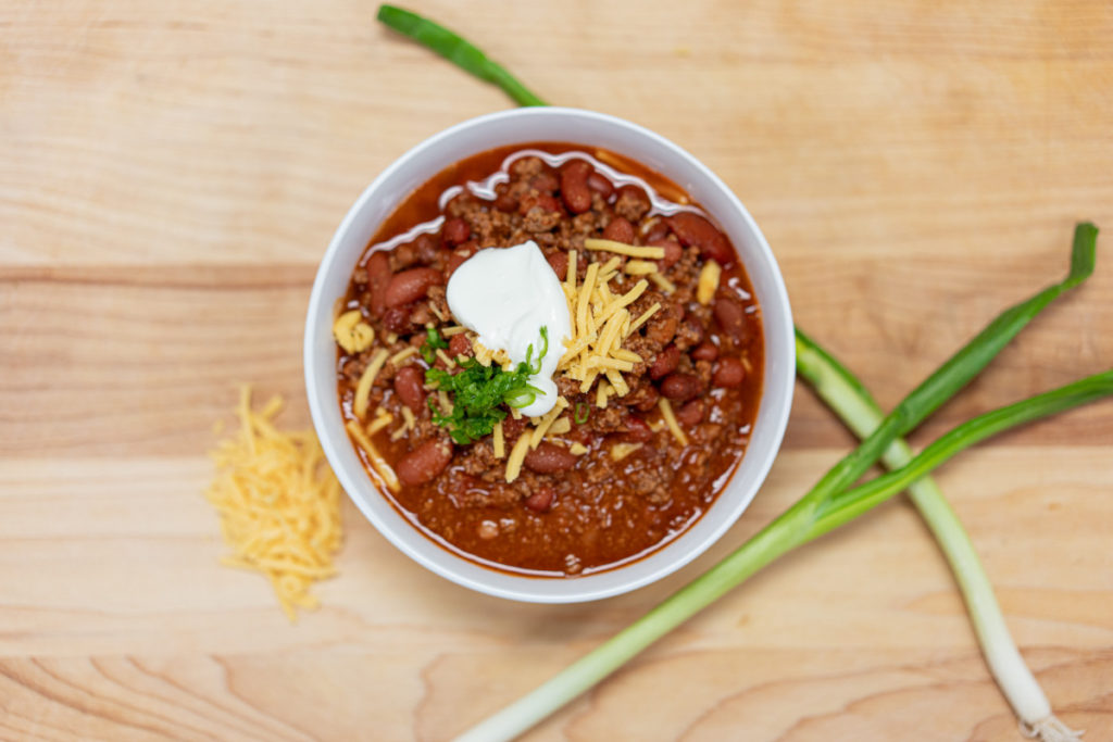 IDEA Public Schools Child Nutrition Program Cookbook Beef and Bean Chili healthy holiday recipes