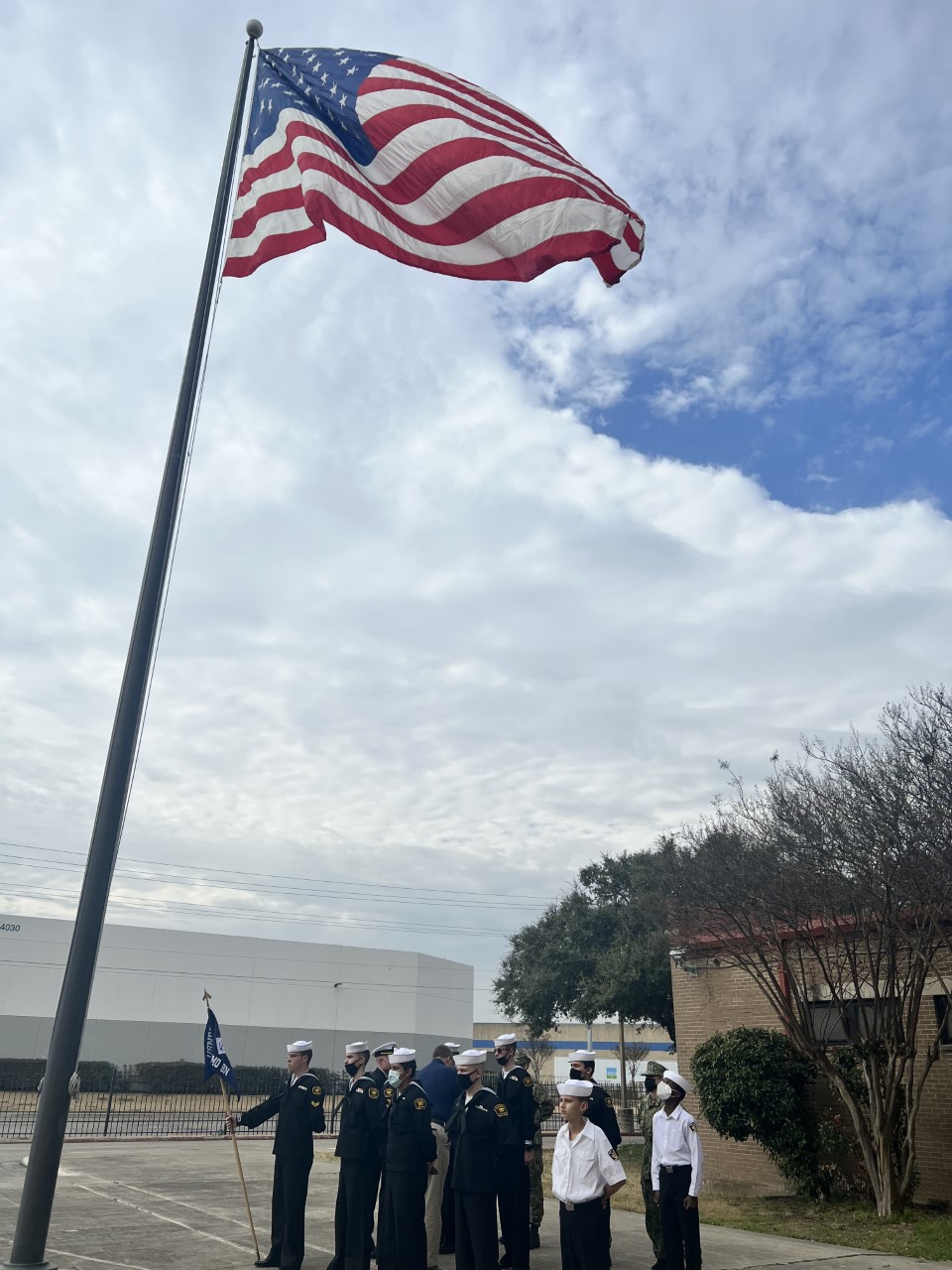 Sea Cadets Alamo Battalion flag