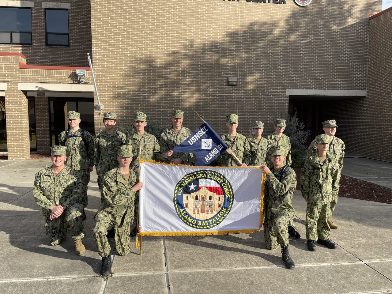 Sea Cadets Alamo Battalion group