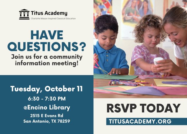 Titus Academy information meeting