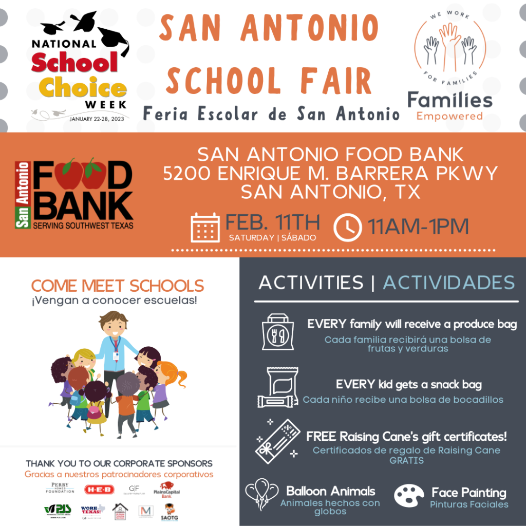 Families Empowered San Antonio School Fair 2023_02_11