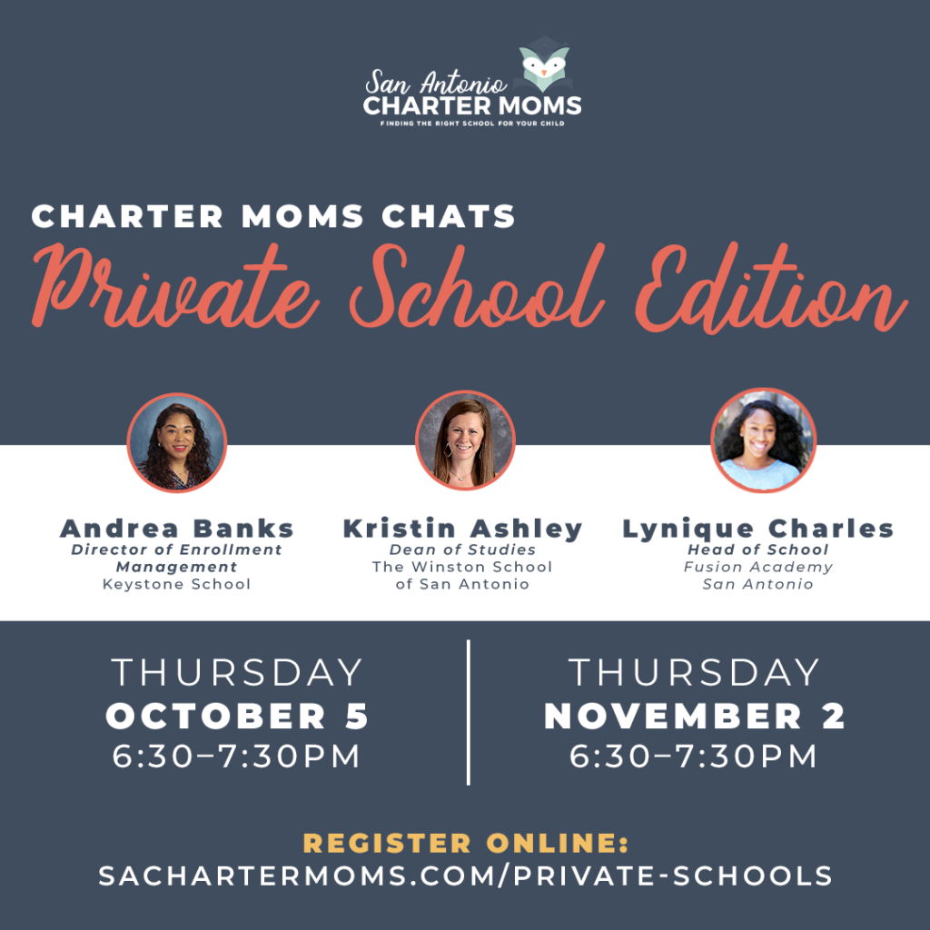 San Antonio Charter Moms Private School Charter Moms Chats 2023