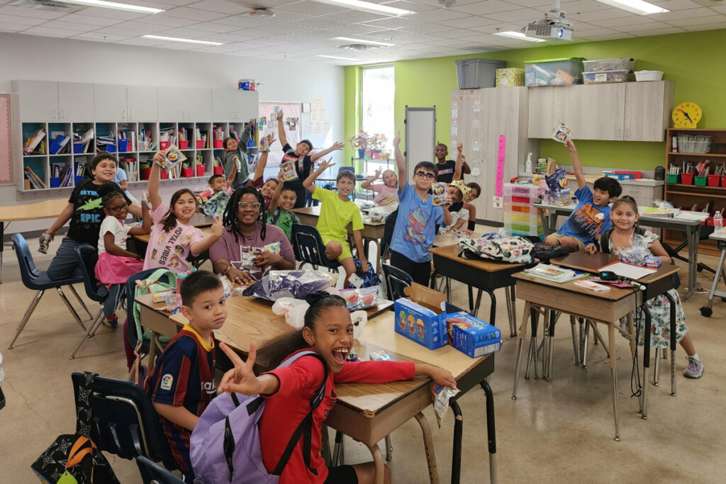 ECISD Pecan Valley Elementary classroom