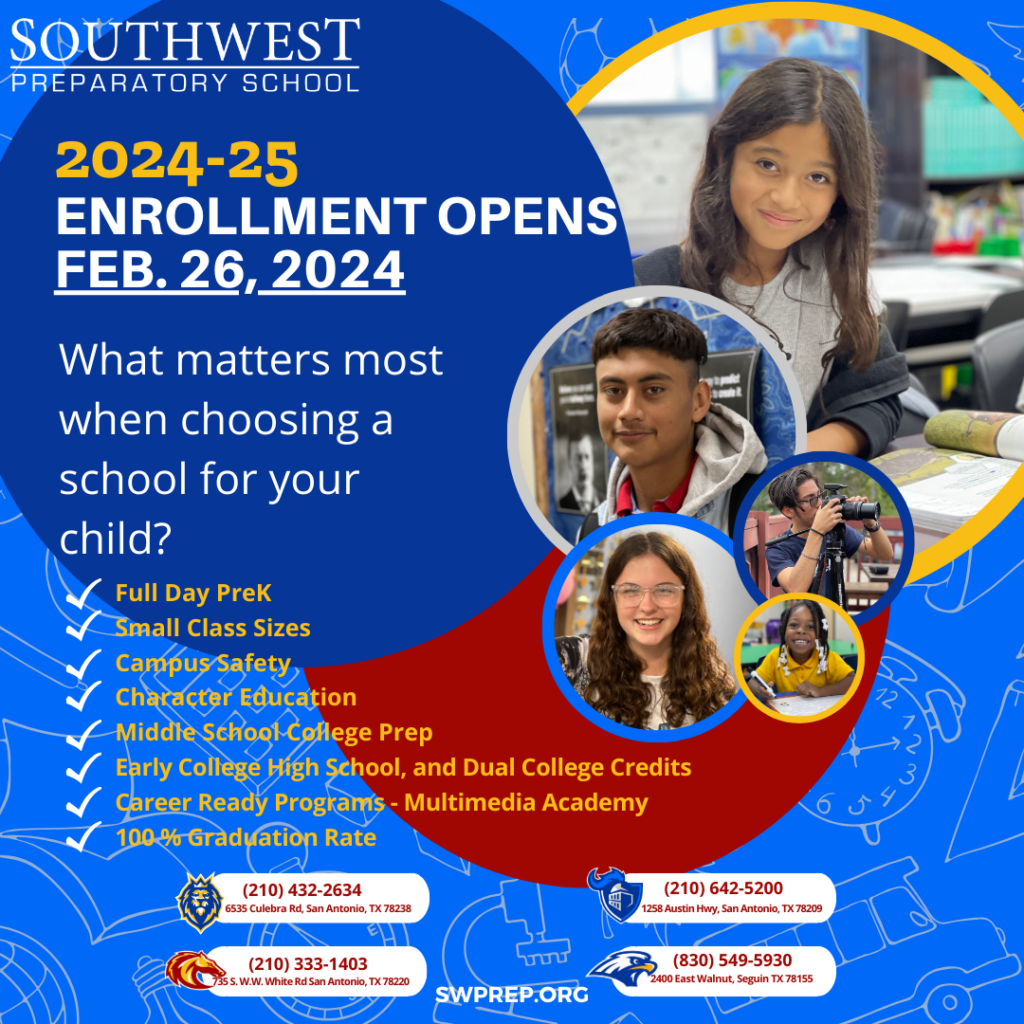 Southwest Prep enrollment timeline